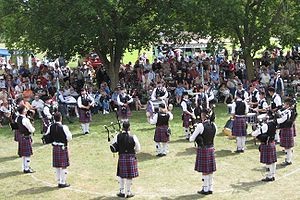 The Glengarry Pipe Band