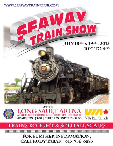 Démonstration de train du Seaway 2015